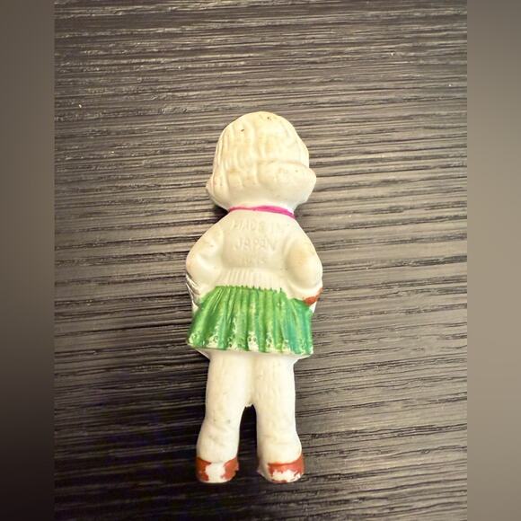 Antique Vintage Japan Bisque Little Girl Figurine Statue - Picture 5 of 9